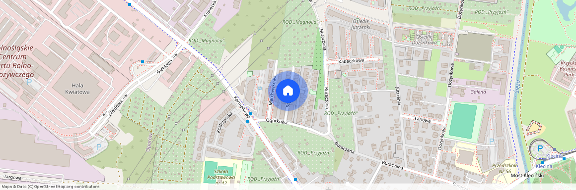 Klecina, Szparagowa, Wrocław