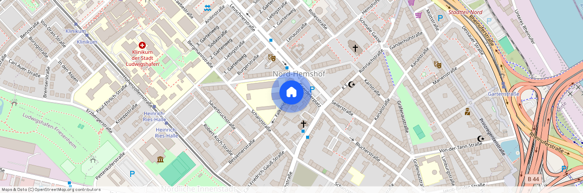 Falkenstraße 5, 67063 Rheinland-Pfalz - Ludwigshafen