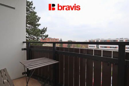 Pronájem bytu 1+1, ul. Fillova, Lesná, kompletně zařízený, lodžie, sklep - Fotografie 3