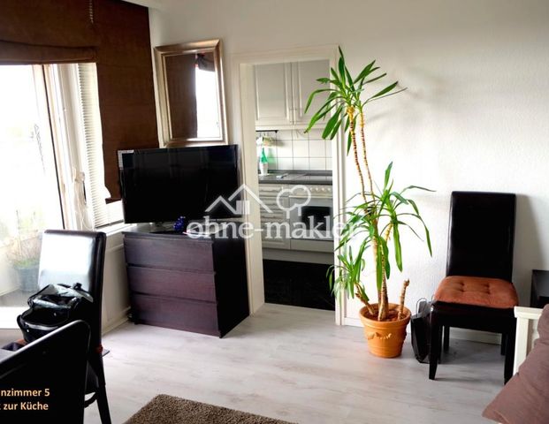 Möbl. 1,5-Zi.Whng m. tollem Elbblick, zentr. HH-Altona, all-in: Heizung/Strom/Wasser/Tel/WLAN... - Foto 1