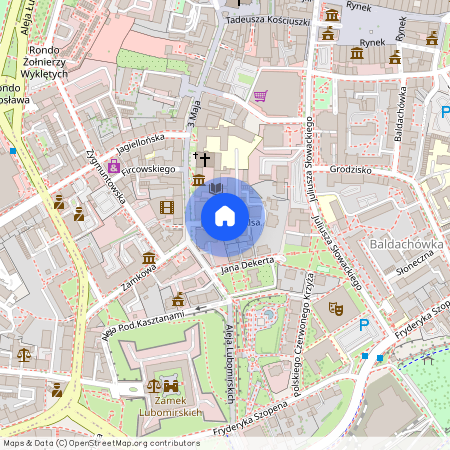 ul. Roderyka Alsa, Śródmieście, Rzeszów, podkarpackie