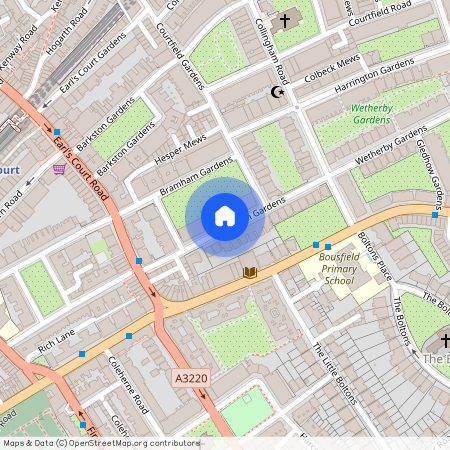 Bramham Gardens, Earl's Court, Kensington and Chelsea, London, SW5 0JQ