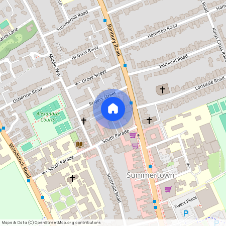 Banbury Road, Oxford, Oxfordshire, OX2