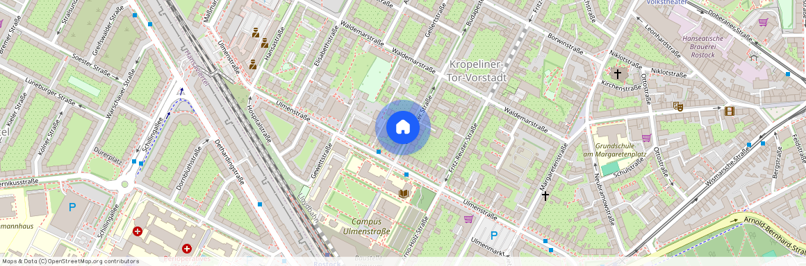 Budapester Straße 45, 18057 Rostock - Kröpeliner-Tor-Vorstadt