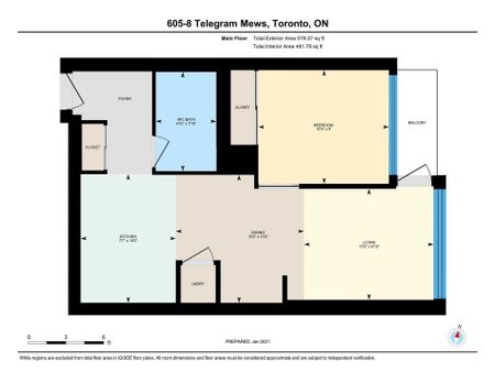 For Lease - 8 Telegram Mews Unit# 605, Toronto, Ontario - Photo 4