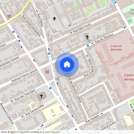9 RUE GENERAL CUSTINE, Vauban Nord Placieux Parc Sainte-Marie, Nancy