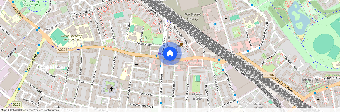 Southwark Park Road, London, SE16