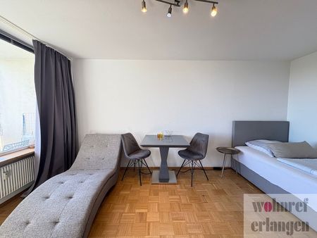 Möbliert - Geschmackvoll möbliertes Businessapartment in der Erlanger Innenstadt - Photo 2