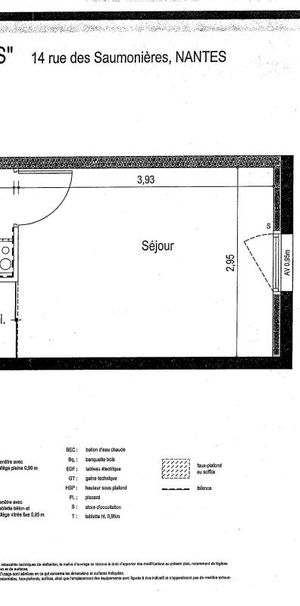 Location Appartement 1 pièce 18m² NANTES 44300 - Photo 1