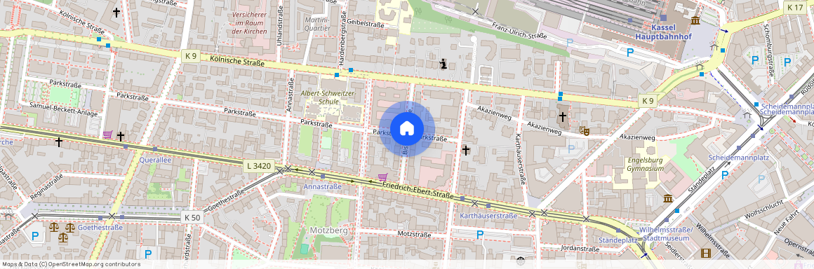 Parkstr. 4, 34117 Kassel OT Stadtmitte