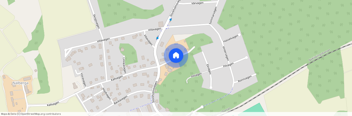 Bergvägen, Tystberga