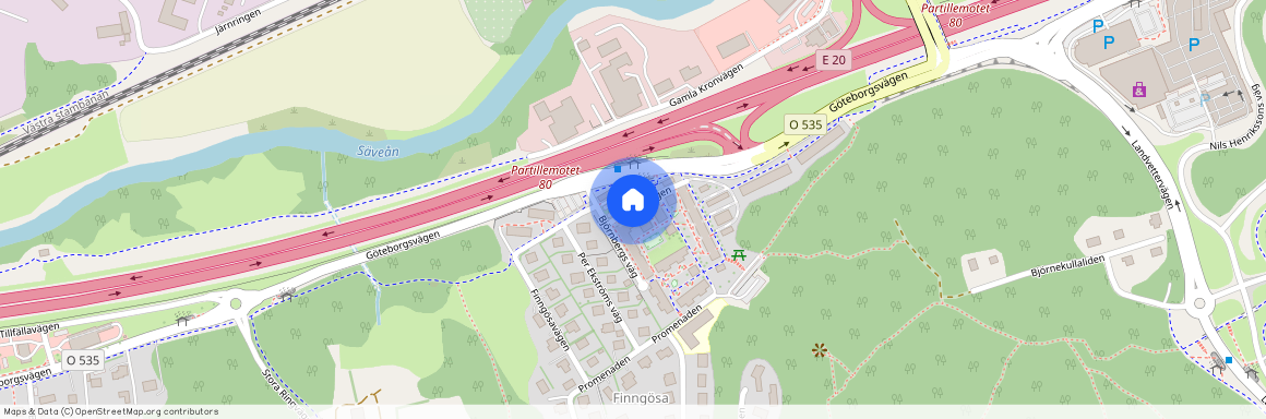 Postgången, Partille