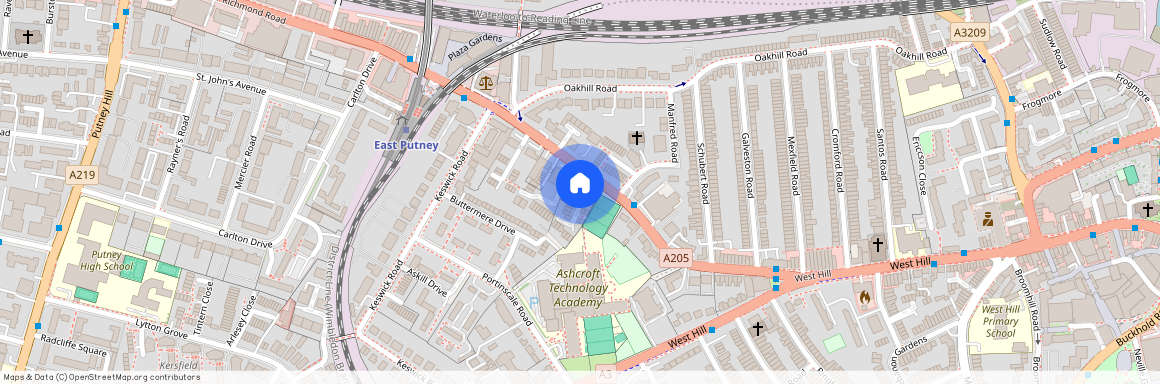 Upper Richmond Road, London