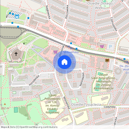 pl. św. Maksymiliana Marii Kolbego, Mistrzejowice, Mistrzejowice, Kraków, małopolskie