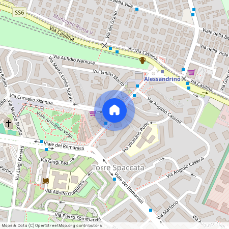 Trilocale in Via Pietro Romano, Roma