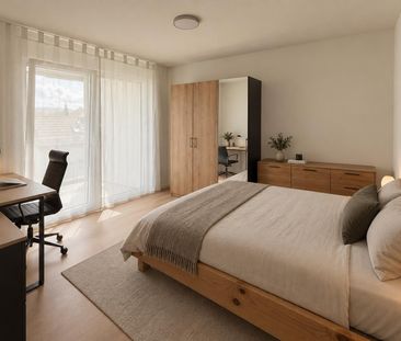 Grosszügige 3½-Zimmer-Wohnung mit Balkon und 105 m² in Bazenheid - Foto 2