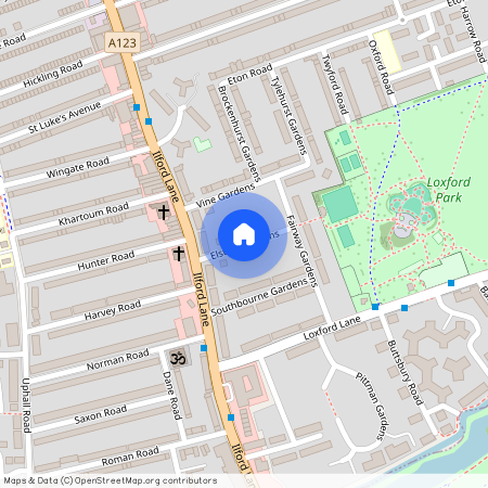 Elstree Gardens, Ilford, IG1