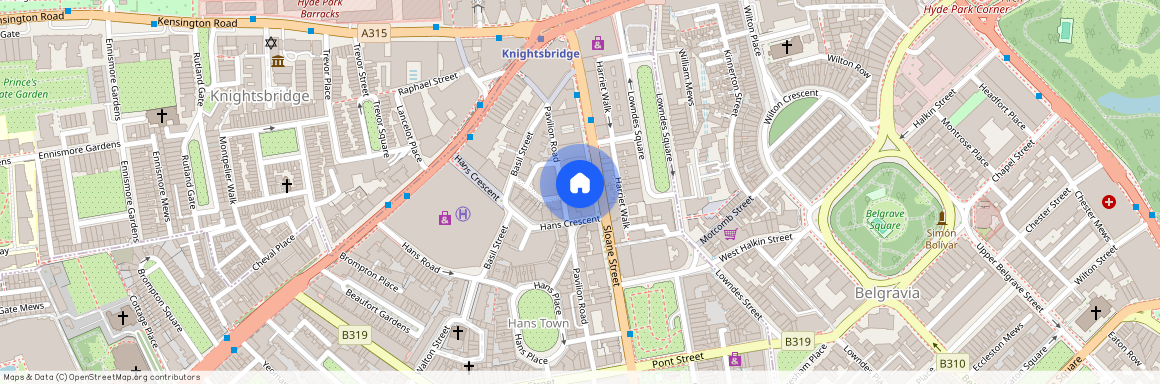 Sloane St, Knightsbridge, SW1X