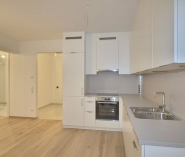 Gartenwohnung in Wels, Neubau 2022: 2 Zimmer, 59 m², Terrasse, Tiefgaragenplatz, provisionsfrei für Mieter - Photo 5
