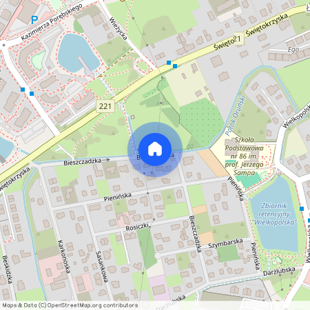 ul. Bieszczadzka, Ujeścisko-Łostowice, Gdańsk, pomorskie