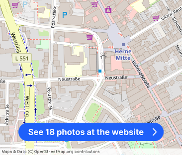 Gemütliche 3,5-Zimmer 4. OG Herne-Mitte nahe UBahn, ÖPNV, Bahnhof - Photo 1