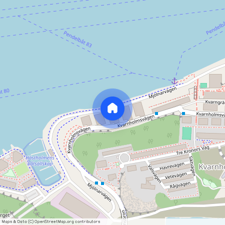 Mjölnarvägen, Nacka