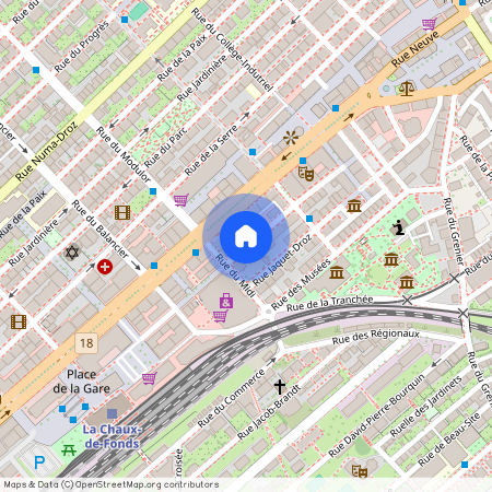 Rue Daniel-Jeanrichard, 2300 La Chaux-de-Fonds