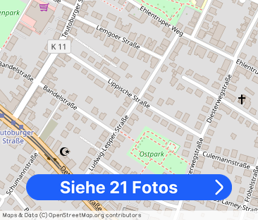 Attraktive Dachgeschosswohnung in begehrter Lage am Ostpark - Foto 1