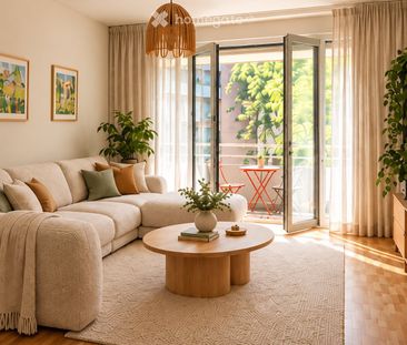 4 Rooms: 2BedRooms, 2Baths, Floor to Sealing Windows, 100m2 in Eaux-Vives, Geneva - Foto 1