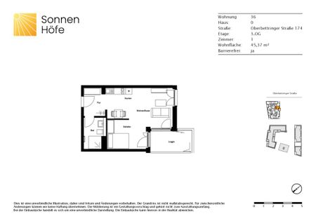 Kompakte 1-Zimmer-Wohnung mit Loggia - Photo 5