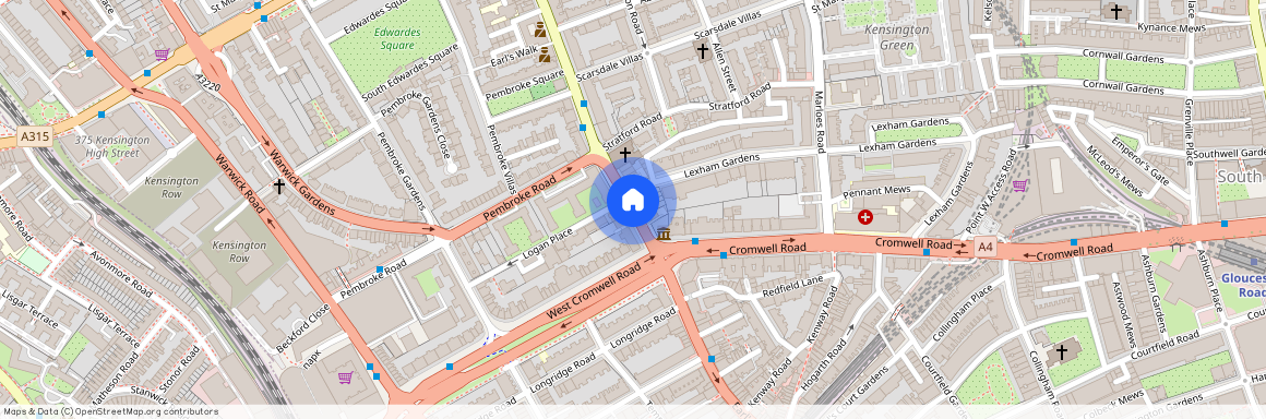 Earls Court Road, W8, London