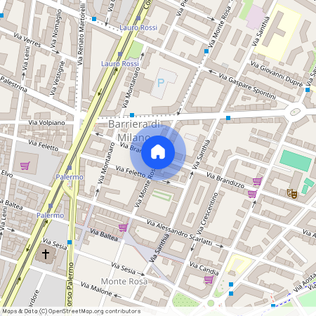 Via Monte Rosa, Turin, Piedmont 10154