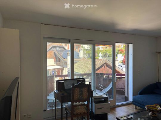 Appartement 2 p. meublé avec vue sur le Léman et Montreux - Photo 1