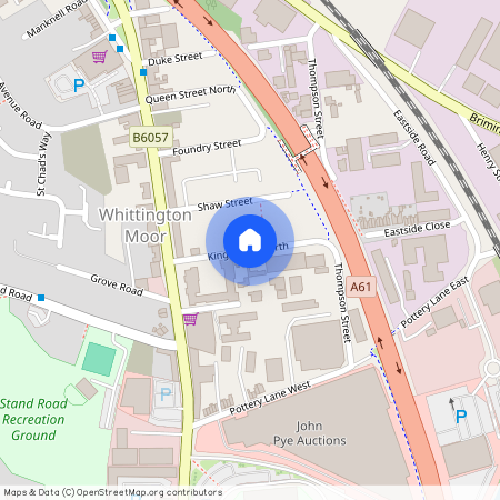 King Street North, Chesterfield