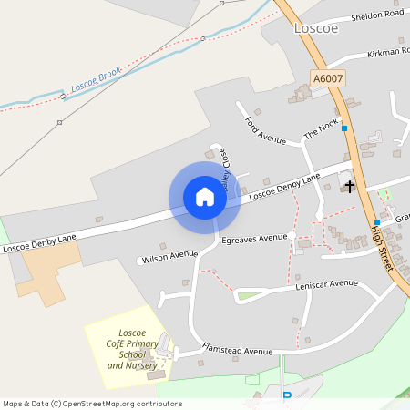 Loscoe-Denby Lane, Loscoe, Heanor, Derbyshire, DE75