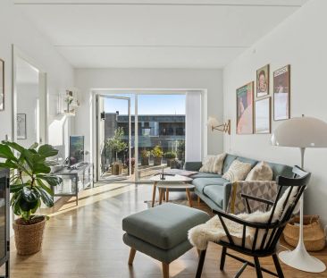 Moderne 2-værelses lejlighed med privat terrasse i Nørresundby - Photo 3