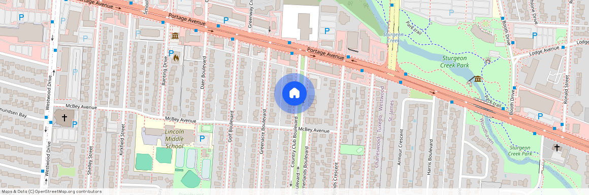 Country Club Boulevard, Winnipeg, MB, R3K 1B4