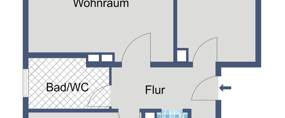 Zentral wohnen im Bahnhofsgebiet: Lichtdurchflutete 3-Zimmer-Wohnung in Hanau - Photo 1