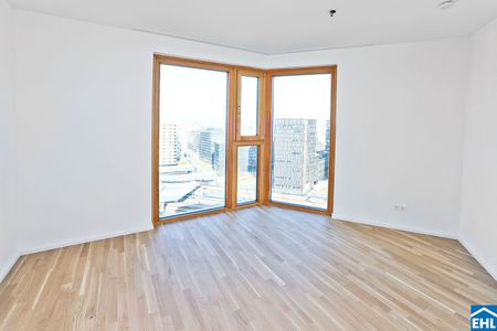 Sonnwendviertel: 4-Zimmer-Wohnung mit Balkon im 14. OG – Fitnessraum, Co-Working & Rooftop-Terrasse inklusive! - Foto 4