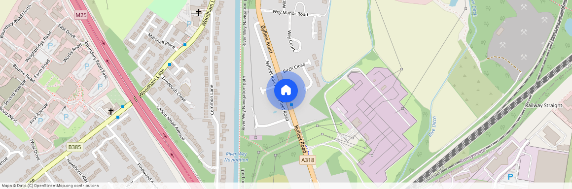 Byfleet Road, New Haw KT15