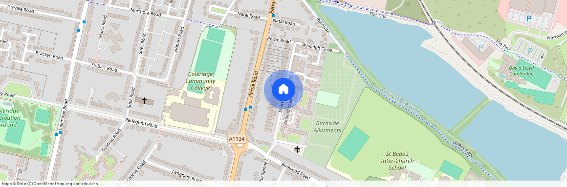 Tiverton Way, Cambridge, CB1