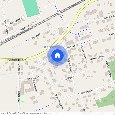 Köpmangatan, Östansjö