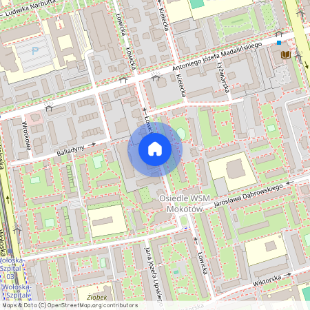 Warszawa, Mokotów, Łowicka