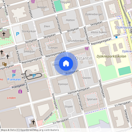 Generalsgatan 46, Centrala Staden