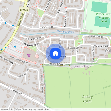 Clearwell Gardens, Cheltenham, Gloucestershire, GL52