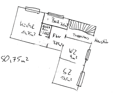 Zwei Zimmer, Küche, Bad, 50,75m2 Stukenbrock - Senne / Hövelriege - Photo 1