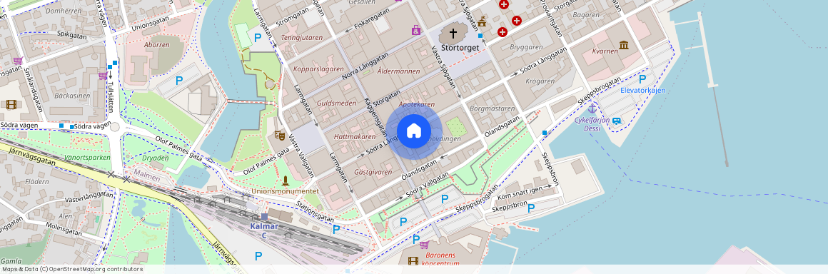 Södra Långgatan 20, Centralt