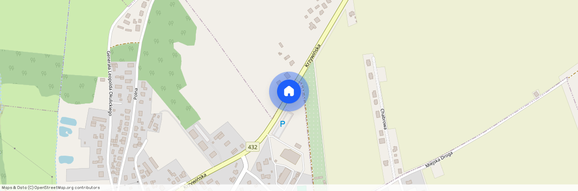 ul. Krzywińska, Osieczna, Osieczna, leszczyński, wielkopolskie