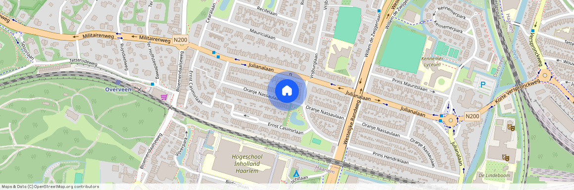 Oranje Nassaulaan 65, 2051HJ, Overveen