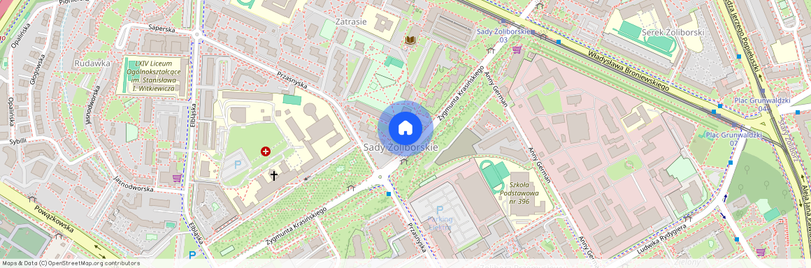 mazowieckie, Warszawa, Żoliborz, Zygmunta, Krasińskiego